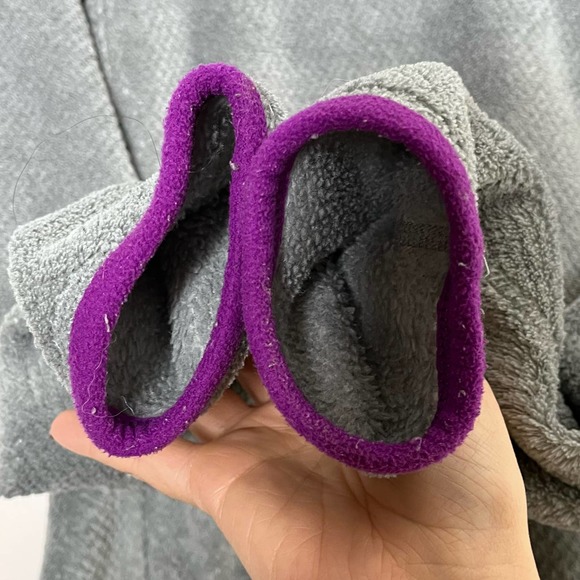 Patagonia RARE Re-Tool Snap T Fleece Pullover Gray Purple - Picture 7 of 13